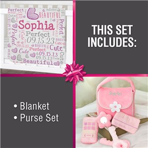 Personalized Baby Girl Gift Set by Gifts For You Now