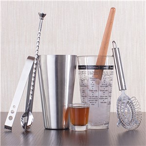Personalized Modern Bar Mixologist Set by Gifts For You Now
