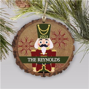 Personalized Nutcracker Wood Christmas Ornament by Gifts For You Now