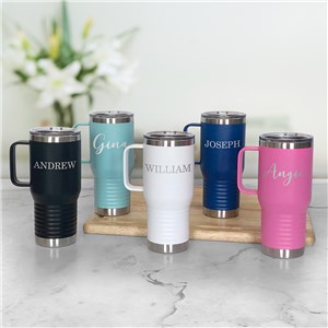 Personalized Engraved Name Travel Mug by Gifts For You Now
