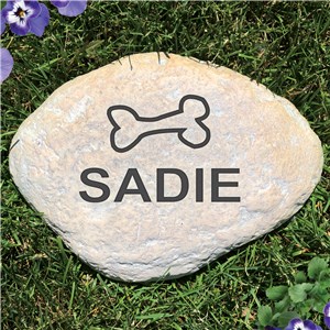 Image of Engraved Pet Garden Stone