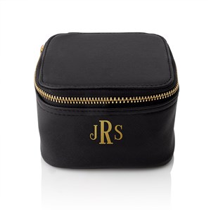 Personalized Embroidered Monogram Jewelry Travel Case by Gifts For You Now