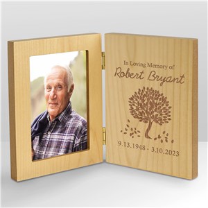 In Loving Memory Personalized Wood Frame by Gifts For You Now