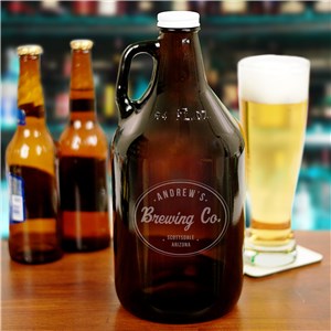 Image of Engraved Beer Growler
