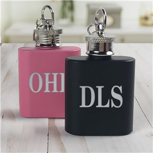 Personalized Monogram Mini Flask by Gifts For You Now