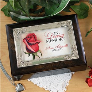 Personalized Remembrance Music Box by Gifts For You Now