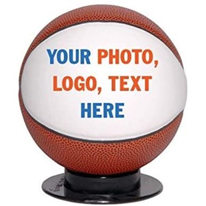 Personalized Photo Mini Basketball by Gifts For You Now