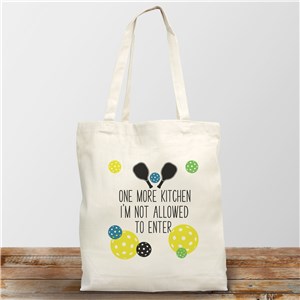 Personalized Pickleball Kitchen Tote Bag by Gifts For You Now