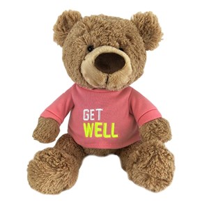 Personalized Get Well 12.5" Teddy Bear by Gund' by Gifts For You Now
