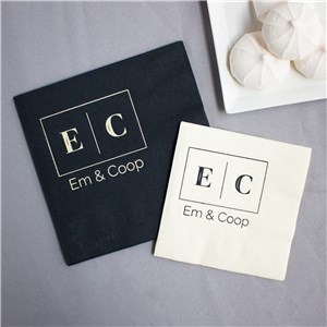 Personalized Custom Logo Napkin Pack of 50 by Gifts For You Now