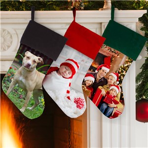 Personalized Photo Christmas Stocking by Gifts For You Now