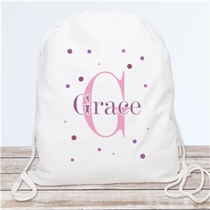 Personalized Polka Dot Sports Bag by Gifts For You Now