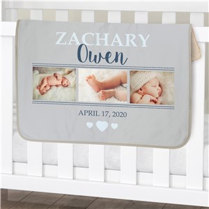 Image of Baby Photo Sherpa Blanket