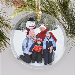 Personalized Photo Christmas Ornament by Gifts For You Now