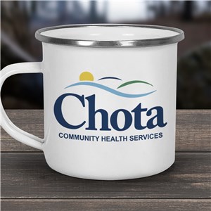 Personalized Corporate Camping Mug by Gifts For You Now