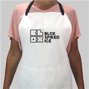 Personalized Corporate Logo Apron by Gifts For You Now