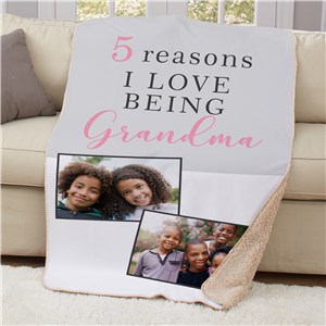 Personalized Reasons Why Sherpa Blanket by Gifts For You Now