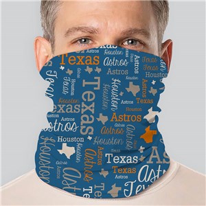 Personalized Word Art Gaiter by Gifts For You Now