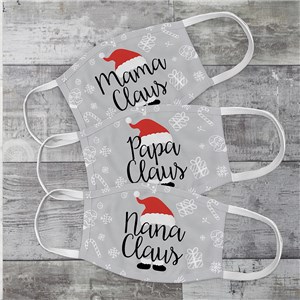 Personalized Claus Face Mask by Gifts For You Now