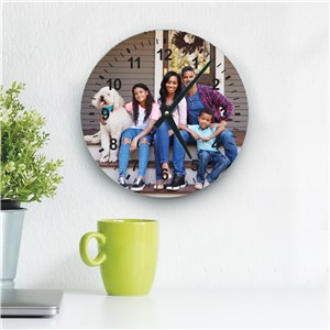 Personalized Photo Wall Clock by Gifts For You Now