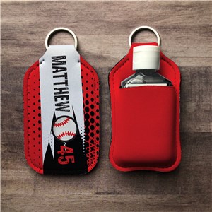 Personalized Sports Ball Hand Sanitizer Holder by Gifts For You Now