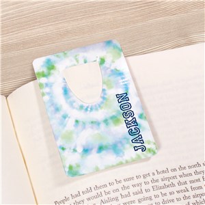 Personalized Tie Dye Bookmark by Gifts For You Now