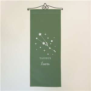 Personalized Zodiac Star Signs Wall Hanging by Gifts For You Now