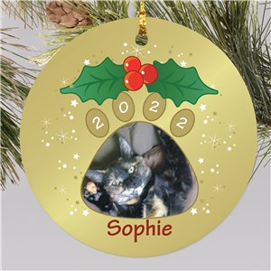 Personalized Pet Photo Christmas Ornament by Gifts For You Now