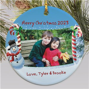 Personalized Christmas Photo Christmas Ornament by Gifts For You Now