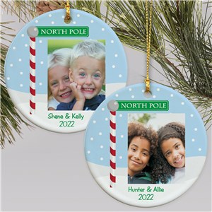 Personalized Santa Photo Christmas Ornament by Gifts For You Now