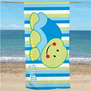 Personalized Turtle Beach Towel by Gifts For You Now