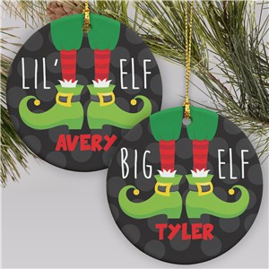 Personalized Elf Christmas Ornament by Gifts For You Now