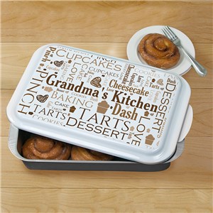Family Word-Art Personalized Cake Pan by Gifts For You Now