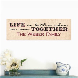 Image of Life Together Wall Sign