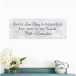 Image of Every Love Story Wall Sign