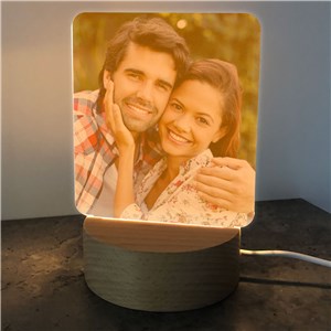 Personalized Photo Square LED Sign by Gifts For You Now