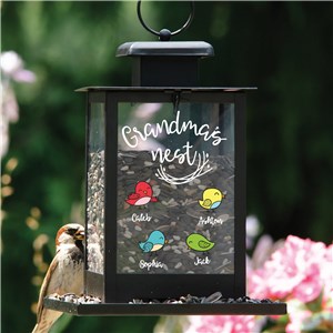 Personalized Grandma's Nest Bird Feeder by Gifts For You Now