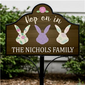 Image of Hop On In Personalized Magnetic Sign