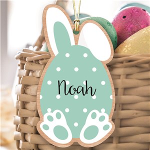 Personalized Easter Egg Basket Tag by Gifts For You Now