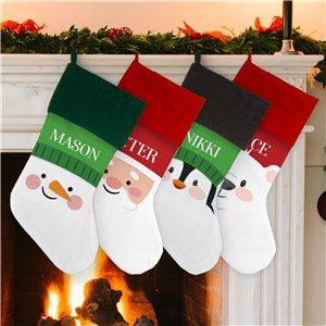 Personalized Christmas Character Stocking by Gifts For You Now