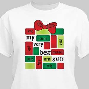 Image of My Very Best Gifts Personalized Shirt