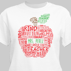 Image of Teacher Personalized T-Shirt