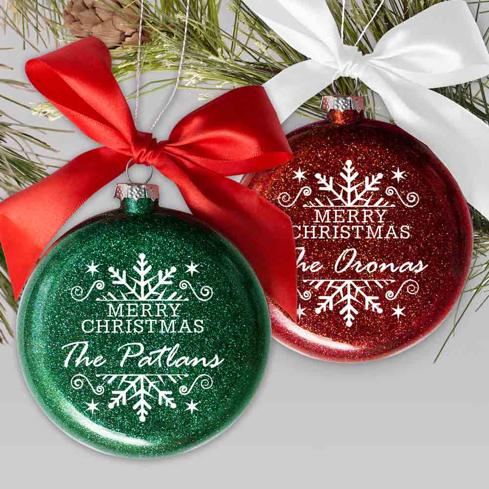 customizable ornaments
