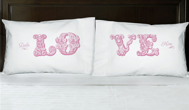 Personalized Valentine Pillows