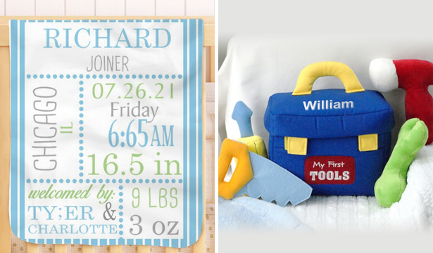 Personalized Baby Boy Gifts