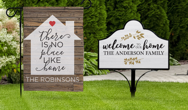 Personalized Outdoor Decor