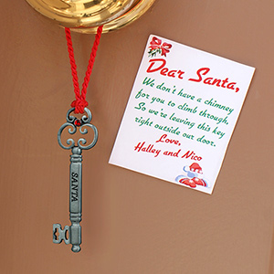 Personalized Santa Key by Gifts For You Now