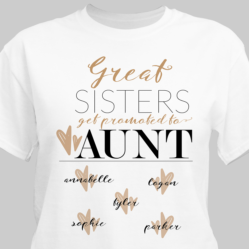 Personalized aunt shirts Clearance