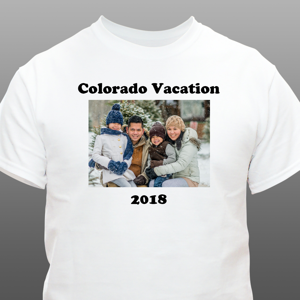 Picture Perfect Personalized Photo T-Shirt | Daddy T-Shirts