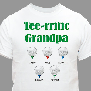 Image of Personalized Tee-rrific Golf Shirt